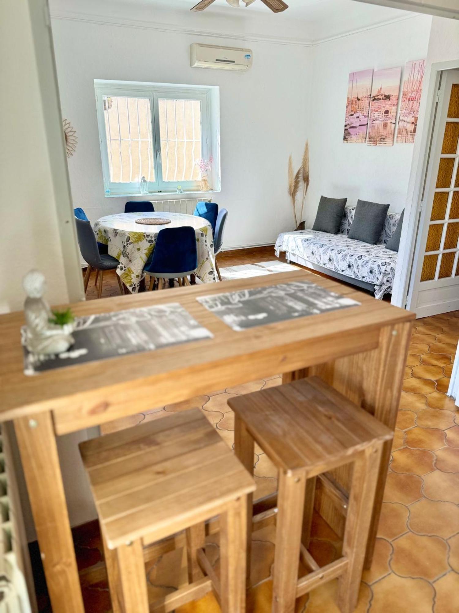 Maison Confort & Silence, Jardin & Barbecue Marseille